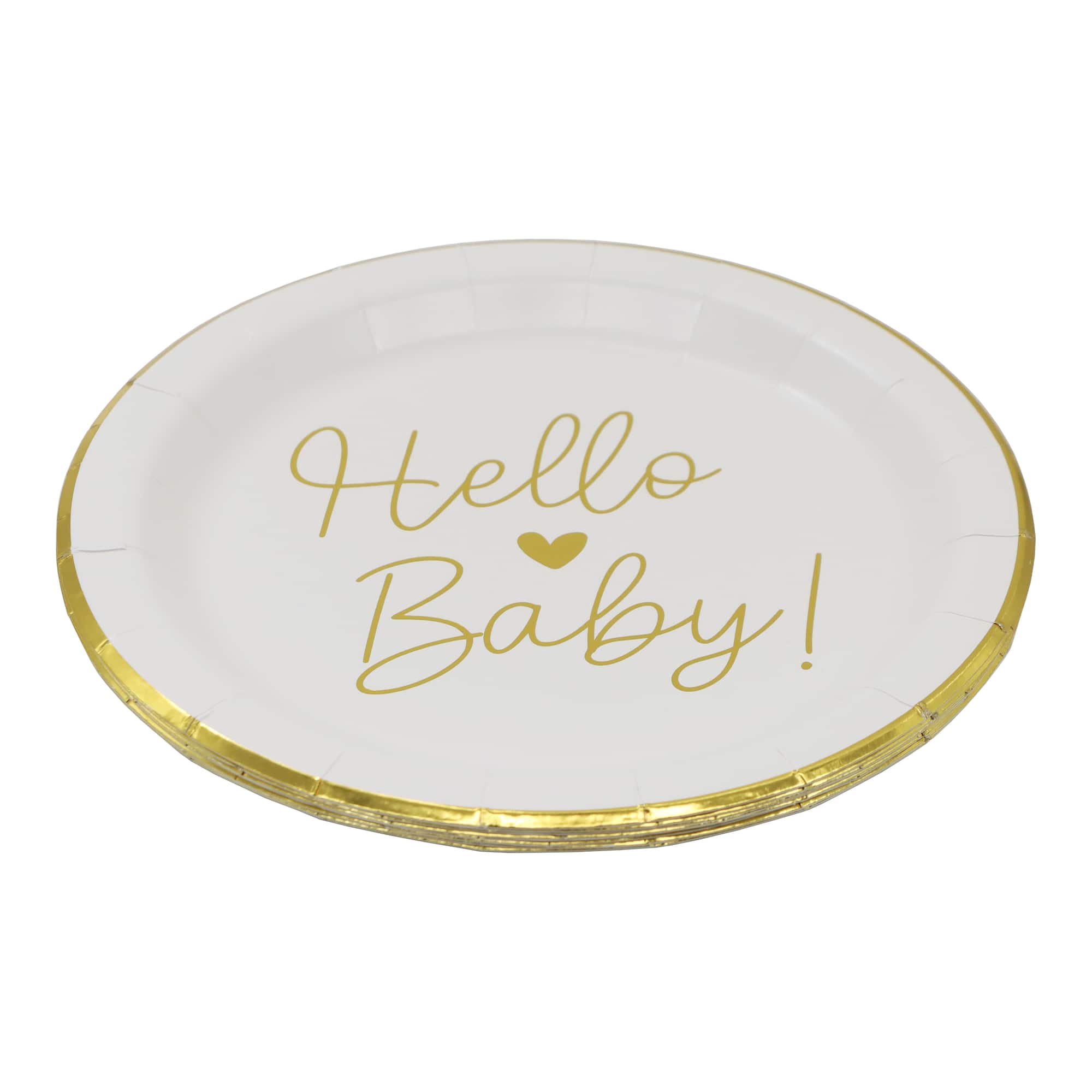7" Hello Baby Snack Plates, 8ct. by Celebrate It™